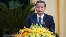 Ông Đỗ Minh Tuấn, Phó Bí thư Tỉnh ủy, Chủ tịch Ủy ban Nhân dân tỉnh Thanh Hóa nhiệm kỳ 2016-2021. (Ảnh: Hoa Mai/TTXVN)