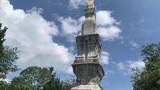 Di tích tháp Mường Và, xã Mường Và, huyện Sốp Cộp, tỉnh Sơn La. Ảnh: Nguyễn Cường/TTXVN