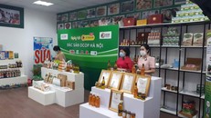 Sự kiện livestream đặc sản OCOP Hà Nội lần 1. Ảnh: XM/Báo Tin tức