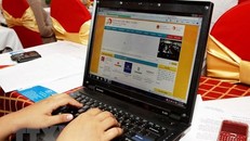 Hà Nội công bố 600 điểm bán hàng thiết yếu trực tuyến. Ảnh minh họa: TTXVN