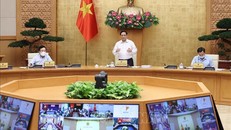 Thủ tướng Phạm Minh Chính chủ trì Phiên họp Chính phủ thường kỳ tháng 9. Ảnh: Dương Giang/TTXVN