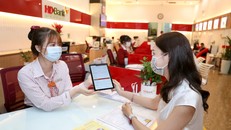 Khách hàng sử dụng App HDbank thanh toán QRcode