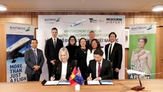 Bamboo Airways công bố đường bay thẳng Việt - Úc, bay thường lệ từ đầu năm 2022