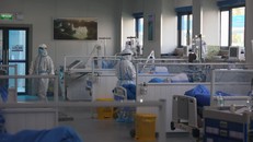 Nơi điều trị bệnh nhân COVID-19 nặng của Hà Nội. Ảnh: Trung Nguyên