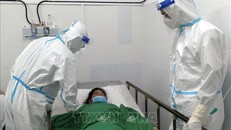 Bệnh nhân ổn định sức khỏe sau can thiệp. Ảnh: TTXVN phát