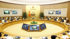 Phó Thủ tướng Lê Văn Thành họp với các Bộ ngành, địa phương về tình hình chuẩn bị đầu tư các dự án đường bộ, cao tốc khởi công mới giai đoạn 2021-2025. Ảnh: An Đăng/TTXVN.