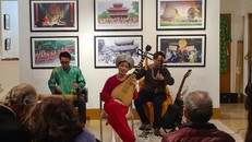 Biểu diễn nhạc cụ dân tộc. Ảnh: TTXVN