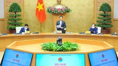 Phó Thủ tướng Vũ Đức Đam phát biểu. (Ảnh: Minh Đức/TTXVN)