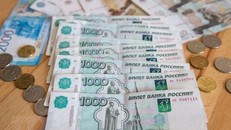 Đồng ruble của Nga. (Ảnh: THX/TTXVN)