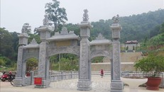 Quang cảnh khu di tích đền thờ Đại tướng Võ Nguyên Giáp ở xã Gia Phù, huyện Phù Yên, tỉnh Sơn La.