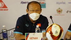 Huấn luyện viên Park Hang-seo thận trọng tối đa trước đối thủ U23 Indonesia ở SEA Games 31. (Ảnh: PV/Vietnam+)