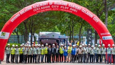 Hòa Bình khởi công xây dựng khu Diamond Centery - Khu đô thị Celadon City