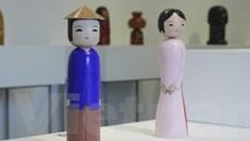 Khi búp bê truyền thống Nhật Bản ‘mặc’ áo dài, áo bà ba Việt Nam