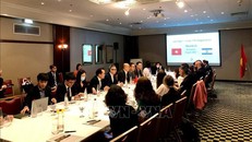 Quang cảnh vòng đàm phán thứ 11, Hiệp định thương mại tự do giữa Việt Nam và Israel ngày 5/8. Ảnh: TTXVN phát