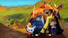 ''Môn phái võ mèo: Huyền thoại về một chú chó'' là phim hoạt hình mới ra mắt duy nhất nhân dịp 2/9 năm nay. (Ảnh: Paramount Pictures)