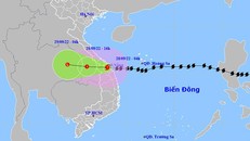 Ngày 28/9: Bão Noru đổ bộ vào khu vực Thừa Thiên - Huế đến Quảng Ngãi, gió giật cấp 13