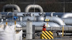 Đường ống dẫn khí đốt tại một trạm trung chuyển ở Werne, Đức. Ảnh tư liệu: AFP/TTXVN