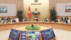 Thủ tướng Phạm Minh Chính chủ trì Phiên họp Chính phủ thường kỳ tháng 1 năm 2023. Ảnh: Dương Giang/TTXVN