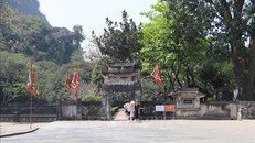 Đền thờ vua Đinh Tiên Hoàng thuộc Khu di tích Cố đô Hoa Lư. Ảnh: Đức Phương/TTXVN