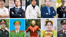 Các cá nhân được vinh danh gương mặt trẻ Việt Nam tiêu biểu và gương mặt trẻ Việt Nam triển vọng năm 2022. (Ảnh: BTC)