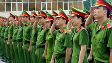 Năm 2023, Bộ Công an tiếp tục tổ chức kỳ thi đánh giá năng lực để làm căn cứ xét tuyển vào các trường Công an nhân dân. Ảnh: TTXVN