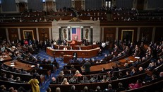 Toàn cảnh một phiên họp Hạ viện Mỹ tại Washington, DC. Ảnh tư liệu: AFP/TTXVN