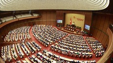 Toàn cảnh phiên khai mạc Kỳ họp thứ 5, Quốc hội khóa XV. Ảnh: Doãn Tấn/TTXVN