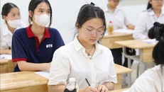 Thí sinh dự thi vào lớp 10 THPT của Hà Nội. Ảnh: Thanh Tùng/TTXVN