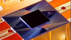 Bộ xử lý của máy tính lượng tử Sycamore 53 qubit. Ảnh: Google