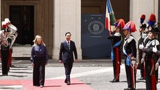 Chủ tịch nước Võ Văn Thưởng gặp Thủ tướng Italy Giorgia Meloni.