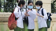 Thí sinh dự thi tốt nghiệp trung học phổ thông. 