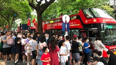 Hà Nội miễn phí tham quan bằng xe buýt 2 tầng dịp nghỉ Lễ 2/9
