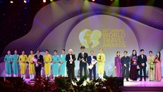 Các doanh nghiệp du lịch Việt Nam tiếp tục đón nhận nhiều giải thưởng tại lễ trao giải tối 6/9.