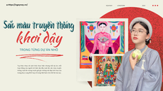 Sắc màu truyền thống được “khơi dậy” trong từng dự án nhỏ