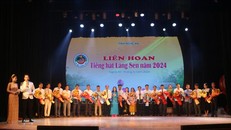 20 đoàn nghệ thuật quần chúng tham gia chương trình.