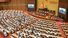 Quang cảnh kỳ họp.