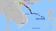 Bão số 2 gây mưa rất to