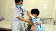 Bệnh sởi rất dễ lây lan thành dịch. Ảnh: TTXVN