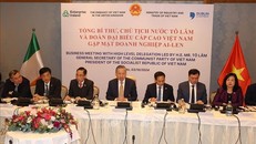 Tổng Bí thư, Chủ tịch nước Tô Lâm gặp mặt doanh nghiệp Ireland