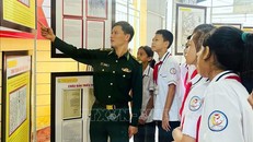 Trưng bày những hình ảnh đẹp về bảo vệ chủ quyền biển, đảo