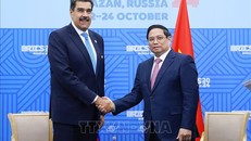 Thủ tướng Phạm Minh Chính hội kiến Tổng thống Venezuela
