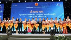 Khai mạc Hội giảng Nhà giáo giáo dục nghề nghiệp toàn quốc năm 2024 