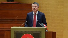 Ủy viên Bộ Chính trị, Bí thư Trung ương Đảng, Trưởng ban Tổ chức Trung ương Lê Minh Hưng, Phó Trưởng ban thường trực Ban Chỉ đạo Trung ương về tổng kết Nghị quyết số 18 - Ảnh: VGP/Nhật Bắc