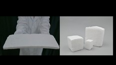 Bọt biển từ bông và xương mực hút hơn 99% vi nhựa trong nước