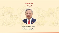 Các đồng chí Ủy viên Bộ Chính trị khóa XIII