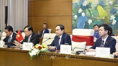 Chủ tịch Quốc hội Trần Thanh Mẫn hội kiến Thủ tướng New Zealand Christopher Luxon