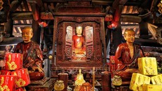 Công bố Bộ tượng Tam Tổ Trúc Lâm chùa Vĩnh Nghiêm là bảo vật Quốc gia