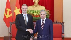 Tổng Bí thư Tô Lâm tiếp Đại sứ Cộng hòa Pháp tại Việt Nam 