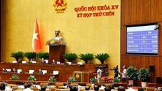 Quốc hội thông qua Nghị quyết của Quốc hội về việc sắp xếp đơn vị hành chính cấp tỉnh năm 2025. 