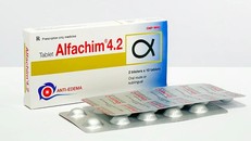 Lô thuốc Alfachim 4.2 do Công ty cổ phần dược phẩm Cửu Long sản xuất bị thu hồi trên toàn quốc. Ảnh: Dược Cửu Long